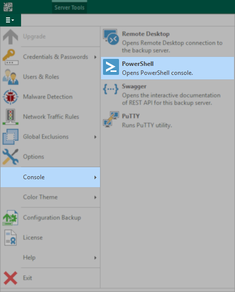 openpsconsole