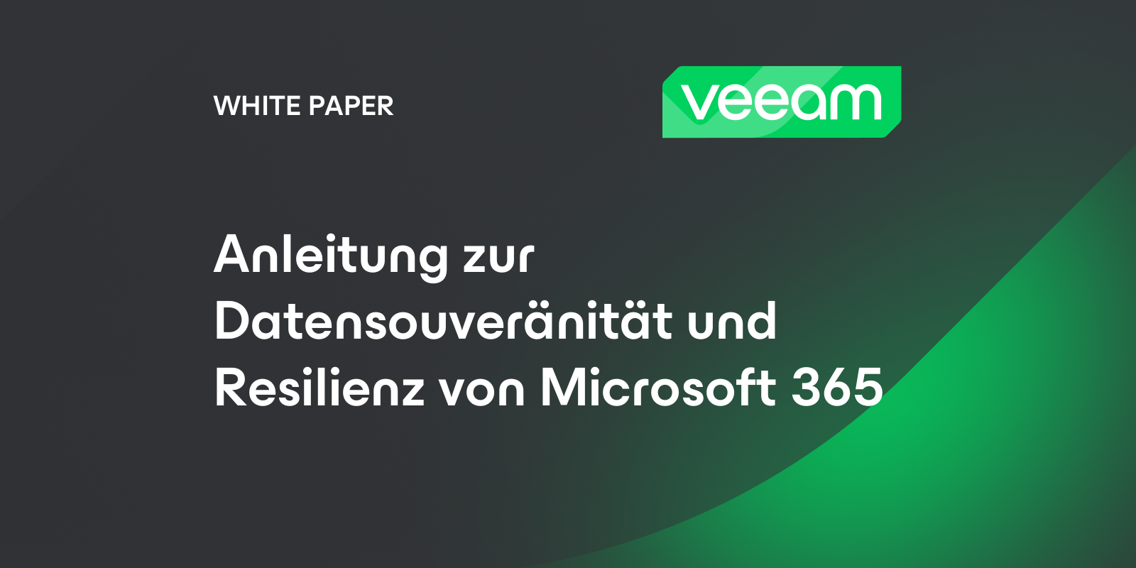 Anleitung zur Datensouveränität und Resilienz von Microsoft 365