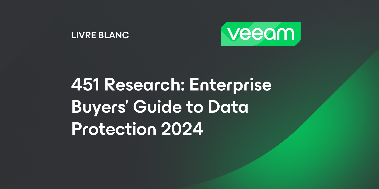 451 research enterprise buyers guide to data protection 2024