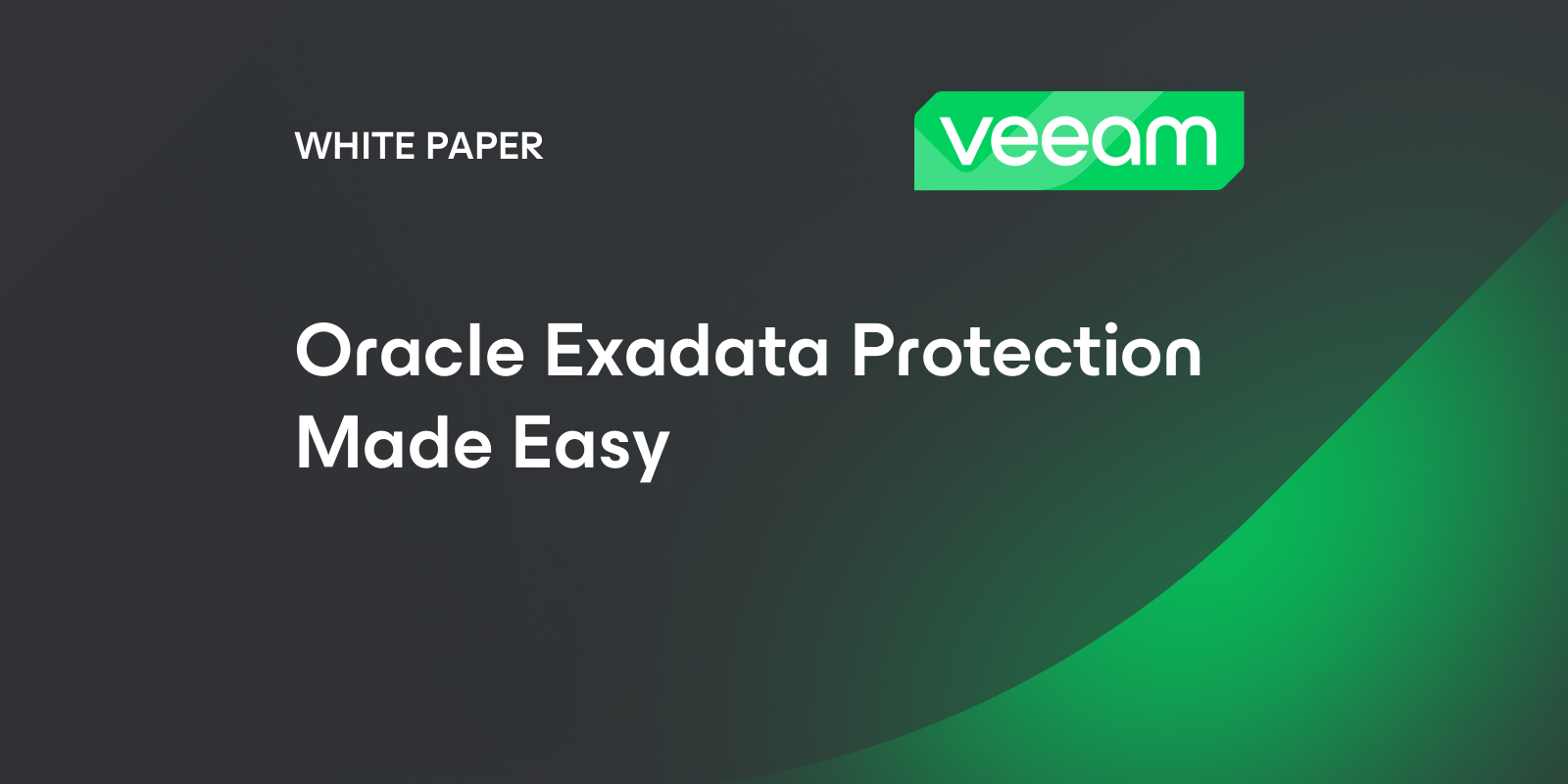 Oracle Exadata Protection Made Easy